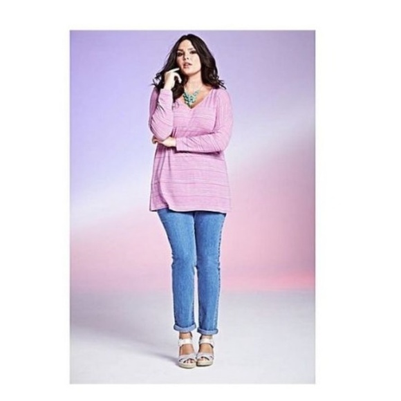 JEFFREY & PAULA SLIM LEG JEANS - BLUE SIZE 16W (NEW WITH TAGS) - Picture 2 of 3